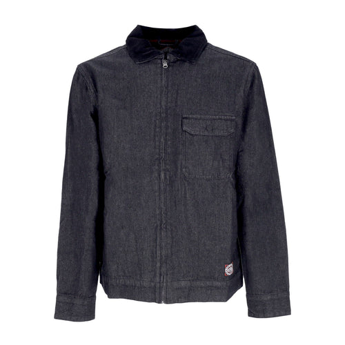 INDEPENDENT Giubbotto Tipo Jeans Uomo Haisted Jacket Black da uomo