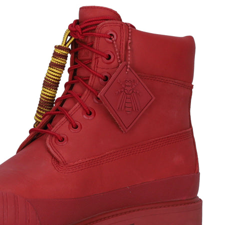 TIMBERLAND Scarponcino Alto Uomo 6" Premium Rubber Toe Wp X Beeline Red da uomo