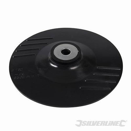 Platorello in gomma per smerigliatrici angolari e levigatrici lucidatrici offerta silverline Silverline