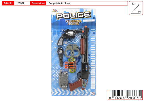 Blister Police con Fucile