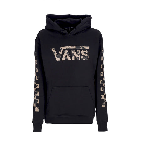 VANS Felpa Cappuccio Donna Dooty L/s Hoodie Dotty Animal Black da donna