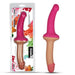 LOVETOY DOUBLE DILDO 31.5 CM LIQUID SILICONE FLESH E PINK