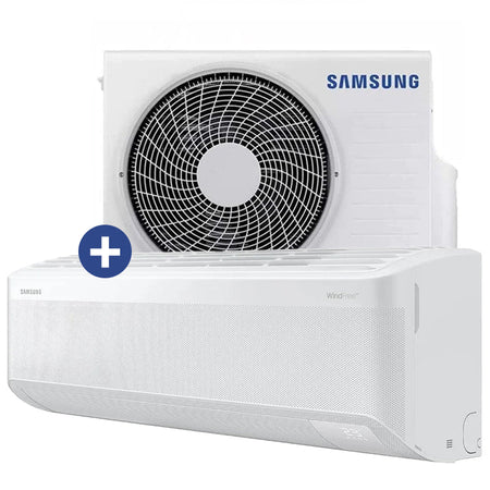 SAMSUNG WINDFREE AVANT S2 24.000 BTU (U.I. + U.E.) - CONDIZIONATORE - 6,8KW - WI-FI - AI (AR70F24C1AWNEU + AR70F24C1AWXEU) - A++/A+ - CON SOLARCELL