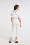 PANTALONE COULOTTE IN FELPA