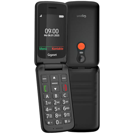 GIGASET GL595 (NERO) - TELEFONO CELLULARE SENIOR CLAMSHELL