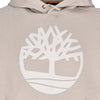 TIMBERLAND Felpa Cappuccio Uomo Core Logo Po Hoodie Bb Island Fossil da uomo