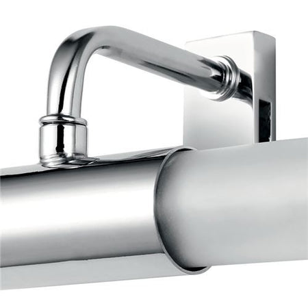 Applique con attacco a specchio di colore nickel 28 watt G9