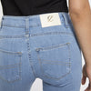 PANTALONE SLIM CON STRAS AL FONDO