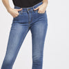 PANTALONE SKINNY CON STRAS AL FONDO