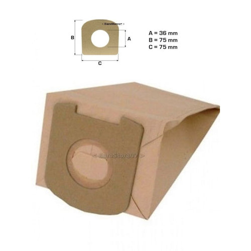 8 SACCHETTI ASPIRAPOLVERE ADATTI A SIMAC TUA SV 11330 900 W DL 8