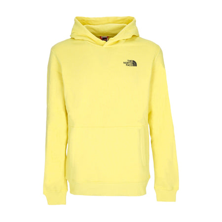 THE NORTH FACE Felpa Cappuccio Uomo Coordinates Hoodie Yellow Tail da uomo