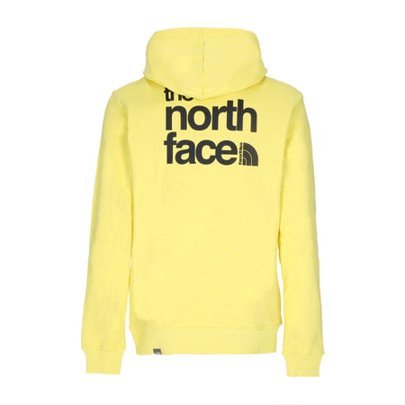 THE NORTH FACE Felpa Cappuccio Uomo Coordinates Hoodie Yellow Tail da uomo