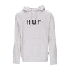 HUF Felpa Cappuccio Uomo Essentials Og Logo P/o Hoodie Athletic Heather da uomo