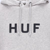 HUF Felpa Cappuccio Uomo Essentials Og Logo P/o Hoodie Athletic Heather da uomo