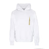 PROPAGANDA Felpa Cappuccio Uomo Butterfly Hoodie White da uomo