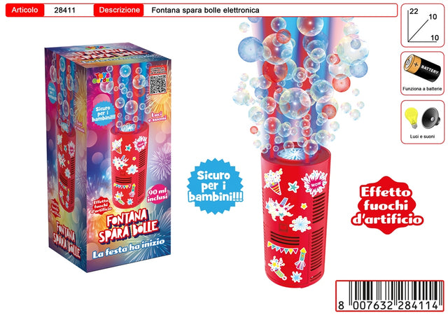 Fontana Spara Bolle Party