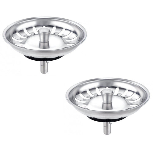 2 TAPPI BASKET LAVANDINO LAVELLO DIAM 83 MM UNIVERSALE TIPO FRANKE LC 100