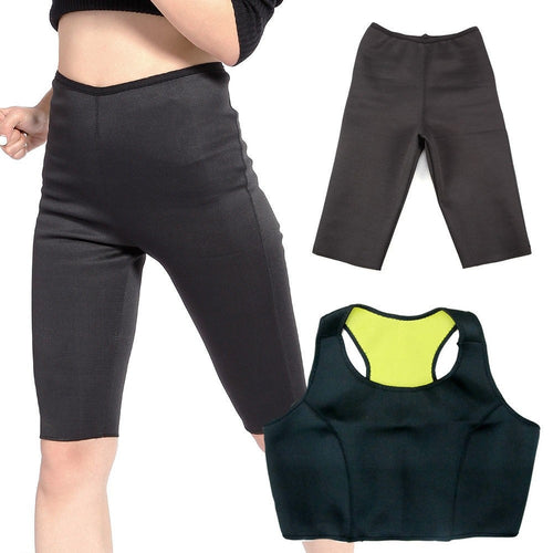 Top E Pantalone Fitness Hot Shapers Palestra Neotex Pancia Piatta Perdi Peso Tg.