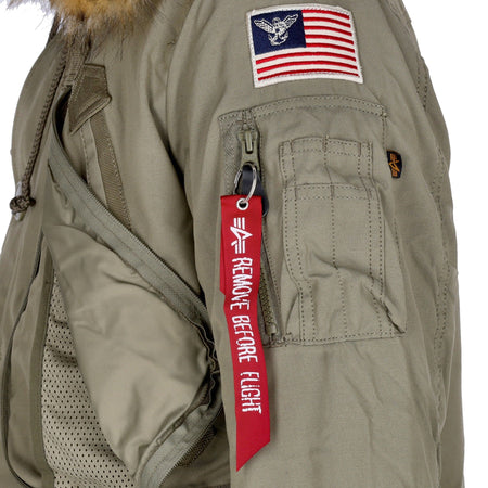 ALPHA INDUSTRIES Giaccone Lungo Uomo Polar Jacket Stratos da uomo