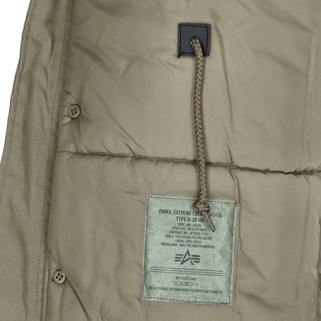 ALPHA INDUSTRIES Giaccone Lungo Uomo Polar Jacket Stratos da uomo