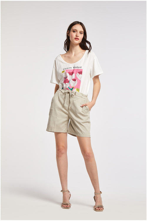 SHORT CON CINTURINO ELASTICO