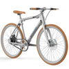 SHARP MILANO (BK-RS08E-S) CITY E-BIKE (ARGENTO METALLIZZATO) - BICICLETTA ELETTRICA - RUOTE 28 KENDA - MOTORE 250W 36V - BATTERIA 36V 7AH CERTIFICATA - TELAIO IN ALLUMINIO - AUTONOMIA FINO AD 80KM - CINGHIA IN CARBONIO - FRENI A DISCO IDRAULICI