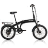 SHARP BRNO (BK-BM04E-B) FOLDABLE E-BIKE (NERA) - BICICLETTA ELETTRICA - RUOTE 20X2.25 - MOTORE 250W 36V - BATTERIA 36V 10AH CERTIFICATA - TELAIO IN ALLUMINIO - AUTONOMIA FINO AD 45KM