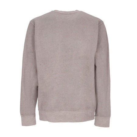 Nike Felpa Girocollo Uomo Club+ Bb Crew Revival Olive Grey da uomo