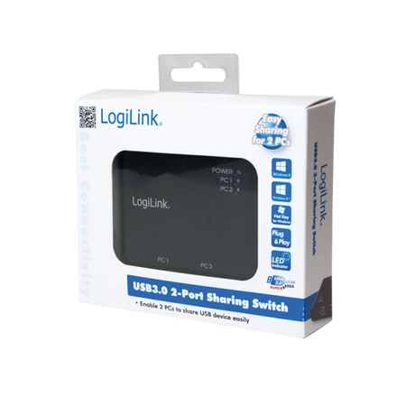 Switch Automatico 2 Porte USB 3.0