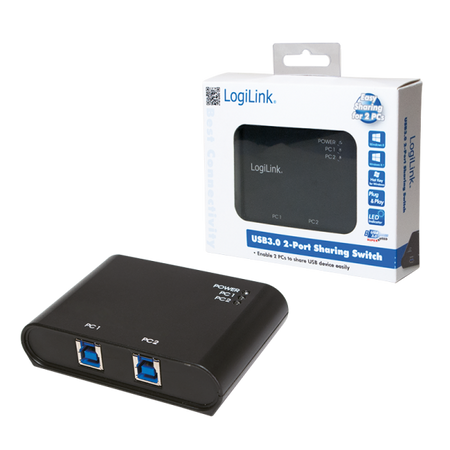 Switch Automatico 2 Porte USB 3.0