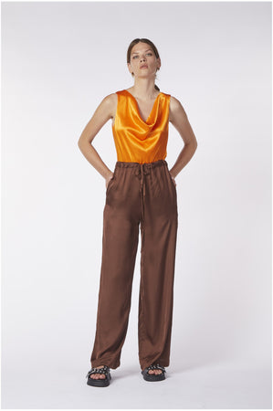 PANTALONE PALAZZO CON COULISSE