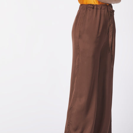 PANTALONE PALAZZO CON COULISSE
