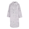 Nike Pelliccia Donna Faux Fur Long Jacket Lt Iron Ore/light Bone/sail da donna