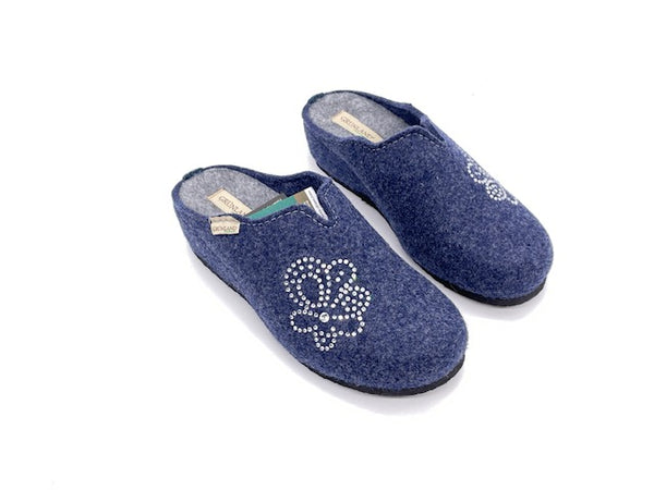 GRUNLAND Ciabatta Donna Gaby Blu