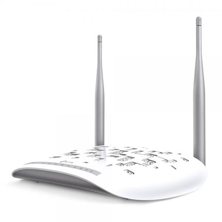 Router Modem TpLink W9970 - ADSL2+ / VDSL2 (Fibra) Wi-Fi N300 - 4 porte 100Mbps - 1x USB 2.0
