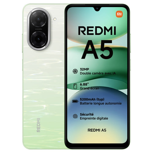 XIAOMI REDMI A5 (GREEN) - SMARTPHONE 6.9 - RAM 4GB - STORAGE 128GB - EU