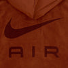 Nike Felpa Cappuccio Uomo Sportswear Air Tf Winterized Hoodie Oxen Brown/black da uomo