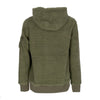 ALPHA INDUSTRIES Felpa Cappuccio Uomo Teddy Hoodie Sage Green da uomo