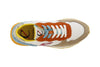 SNEAKERS IN PELLE SCAMOSCIATA E TESSUTO