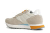 SNEAKERS IN PELLE SCAMOSCIATA E TESSUTO