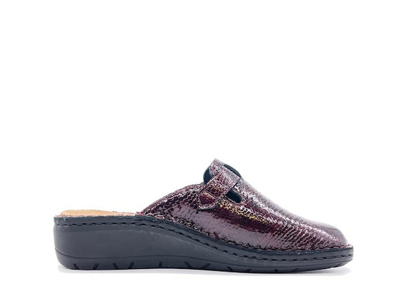 GRUNLAND Ciabatta Chiusa Donna Dafa bordeaux