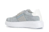 SNEAKERS IN CAMOSCIO CON FASCIA STRASS
