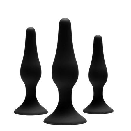 Greygasms Apprentice anal trainer set 3 butt plug anali