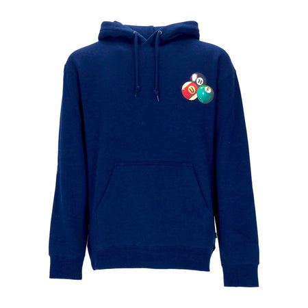 HUF Felpa Cappuccio Uomo Dirty Pool Tt P/o Hoodie Navy da uomo