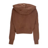 Nike Felpa Cappuccio Zip Donna Sportswear Air Fleece Full-zip Hoodie Cacao Wow/ale Brown/ale Brown da donna