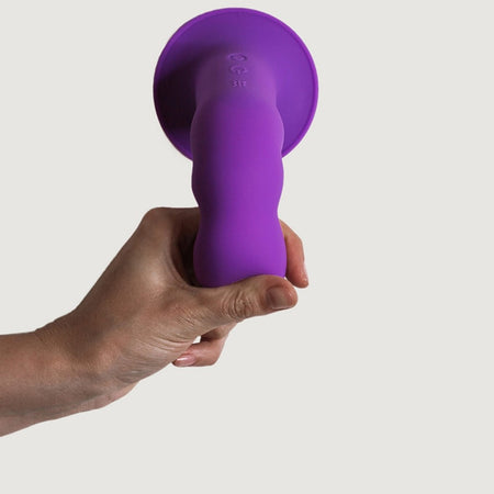 Dildo classico con ventosa vibrante Hitsens 3 Vibe Viola Adrien Lastic