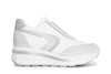 SNEAKERS SLIP ON IN PELLE E GLITTER