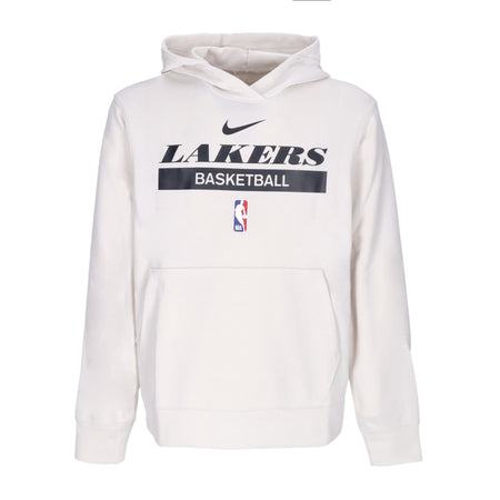 NIKE NBA Felpa Leggera Cappuccio Uomo Nba Dri-fit Spotlight Hoodie Loslak Phantom Htr/phantom da uomo