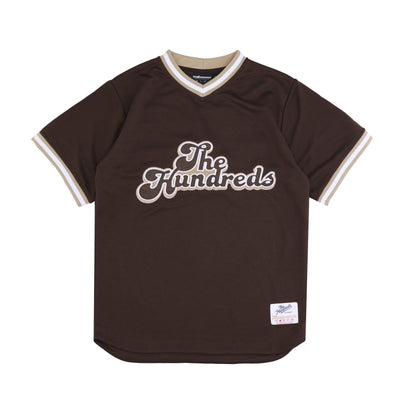 THE HUNDREDS Casacca Uomo Cooper Jersey Brown da uomo