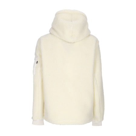 ALPHA INDUSTRIES Felpa Cappuccio Donna Teddy Hoodie Wmn Off White da donna